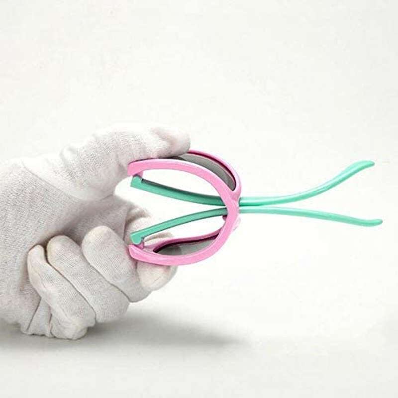 Boolavard TPEE Rubber Flexible Kids Polarized Sunglasses Age 3-10 - Black image number 5