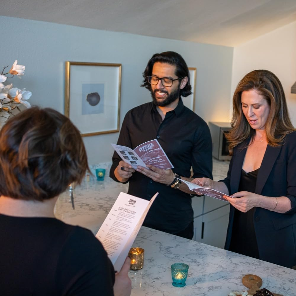 Murder Mystery Party University Games Murder Mystery Party Game - Death by Chocolate(Packaging May Vary) image number 4