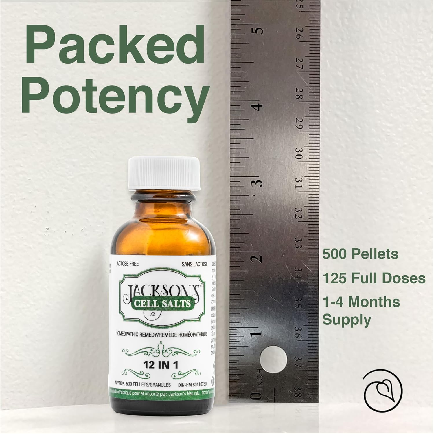 Jackson'S 12-In-1 Cell Salt - Certified Vegan, Lactose-Free All 12 Cell Salt Combination (500 Pellets) image number 4