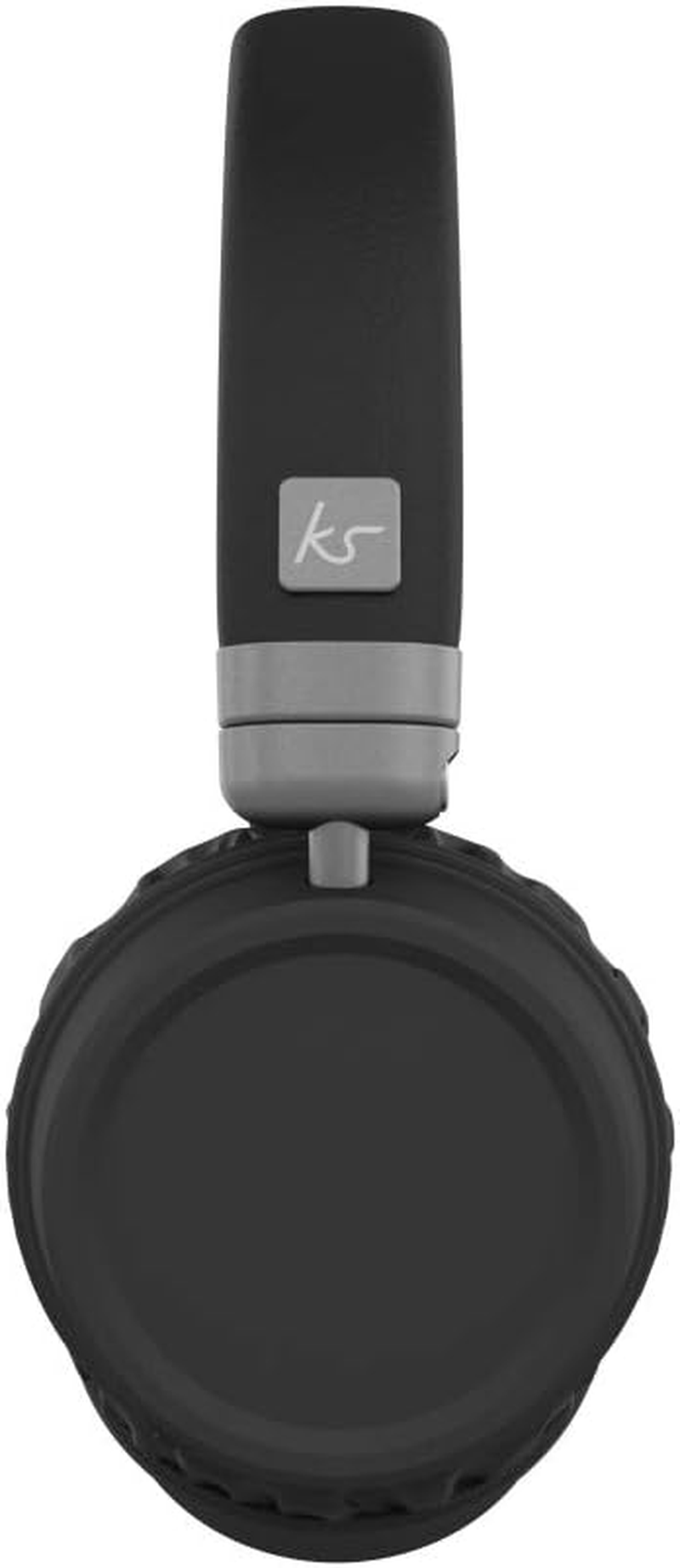 Kitsound Harlem Wireless Bluetooth On-Ear Headphones with Mic - Black image number 6