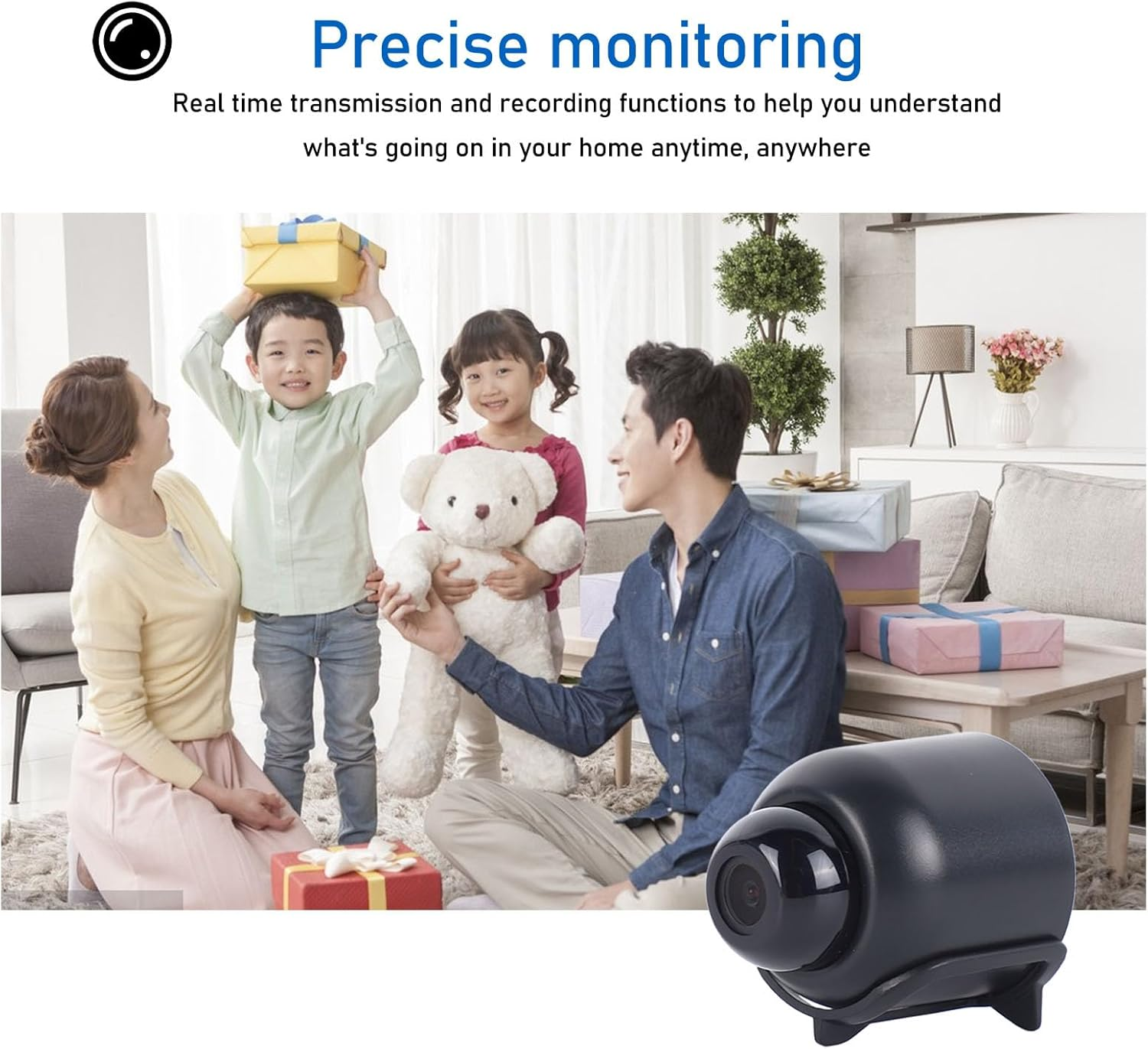 Jiawu Mini Camera, High-Definition Large Capacity Storage, Mobile Detection, Surveillance Camera, Home Video Recording image number 4