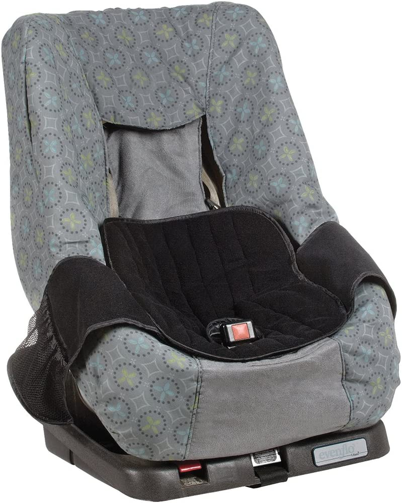 Playette Wee Guard, Black, Waterproof Car Seat Protector for Child Car Seat image number 1