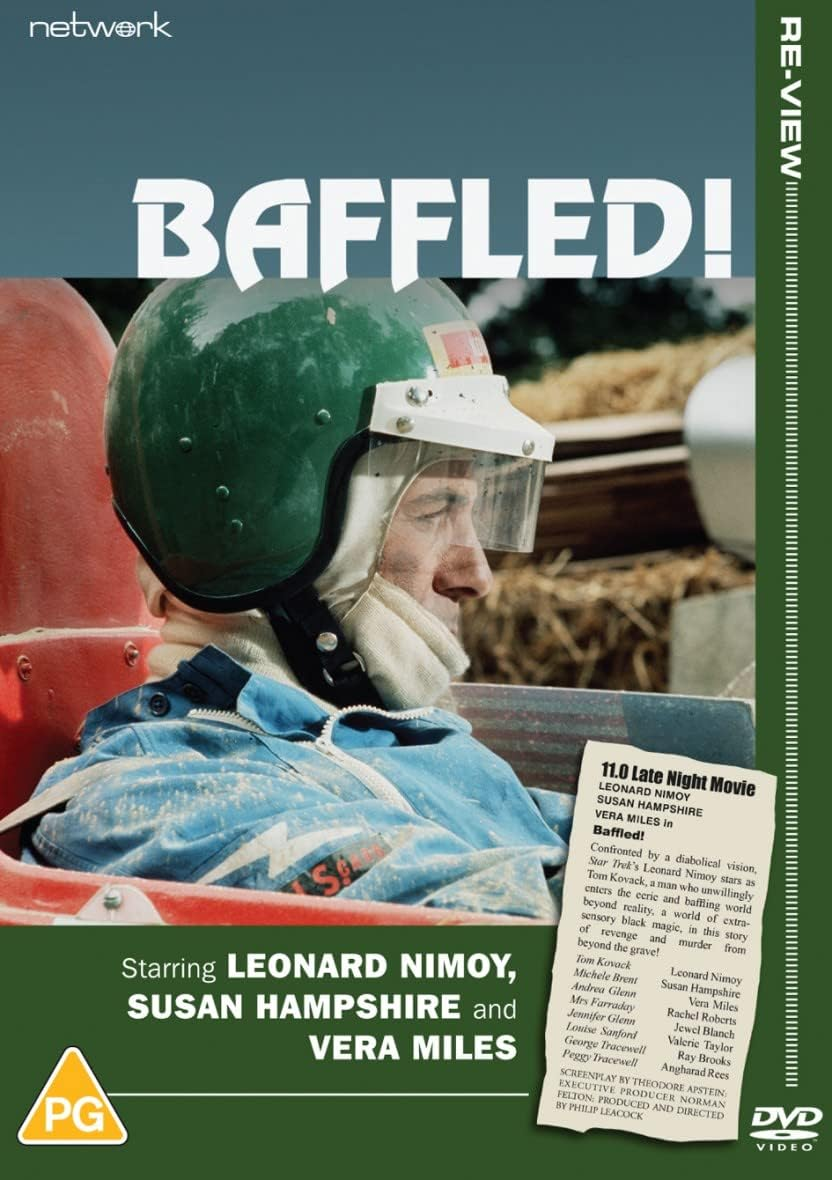 Baffled DVD Leonard Nimoy Susan Hampshire Vera Miles Ray Brooks Rachel Roberts ITC Tv Pilot