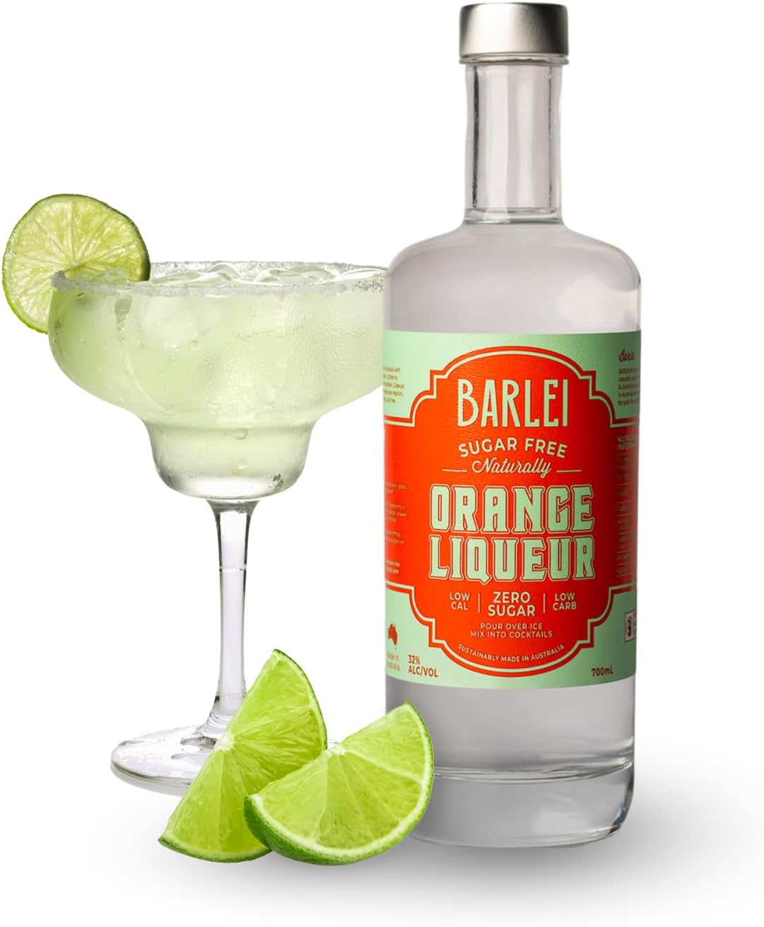 Barlei Sugar-Free Orange Liqueur, 700Ml