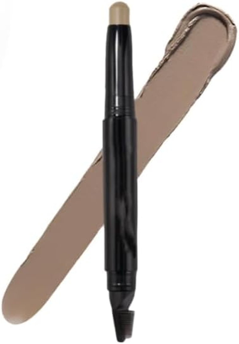 Stop Skipping Brows with This 2-In-1 Easy Brow Stick,Brow Styling Lifting Stick,Waterproof Eyebrow Pencil for Women,Easy to Color, Long-Lasting and No Smudging,Smooth and Easy to Color (Blonde)