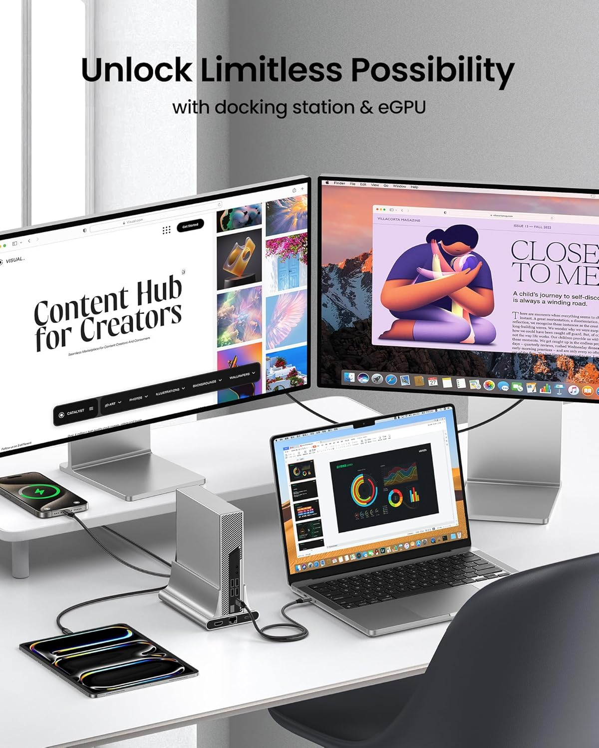 Silkland USB C Monitor Display Cable [4K@144Hz/60Hz 8K@30Hz], USB C 3.2 Gen 2X2 Video Cable, 20Gbps Data Transfer, 240W PD Fast Charge, Type C Cable Compatible with Macbook Pro, Tablet, Mac Studio 1M