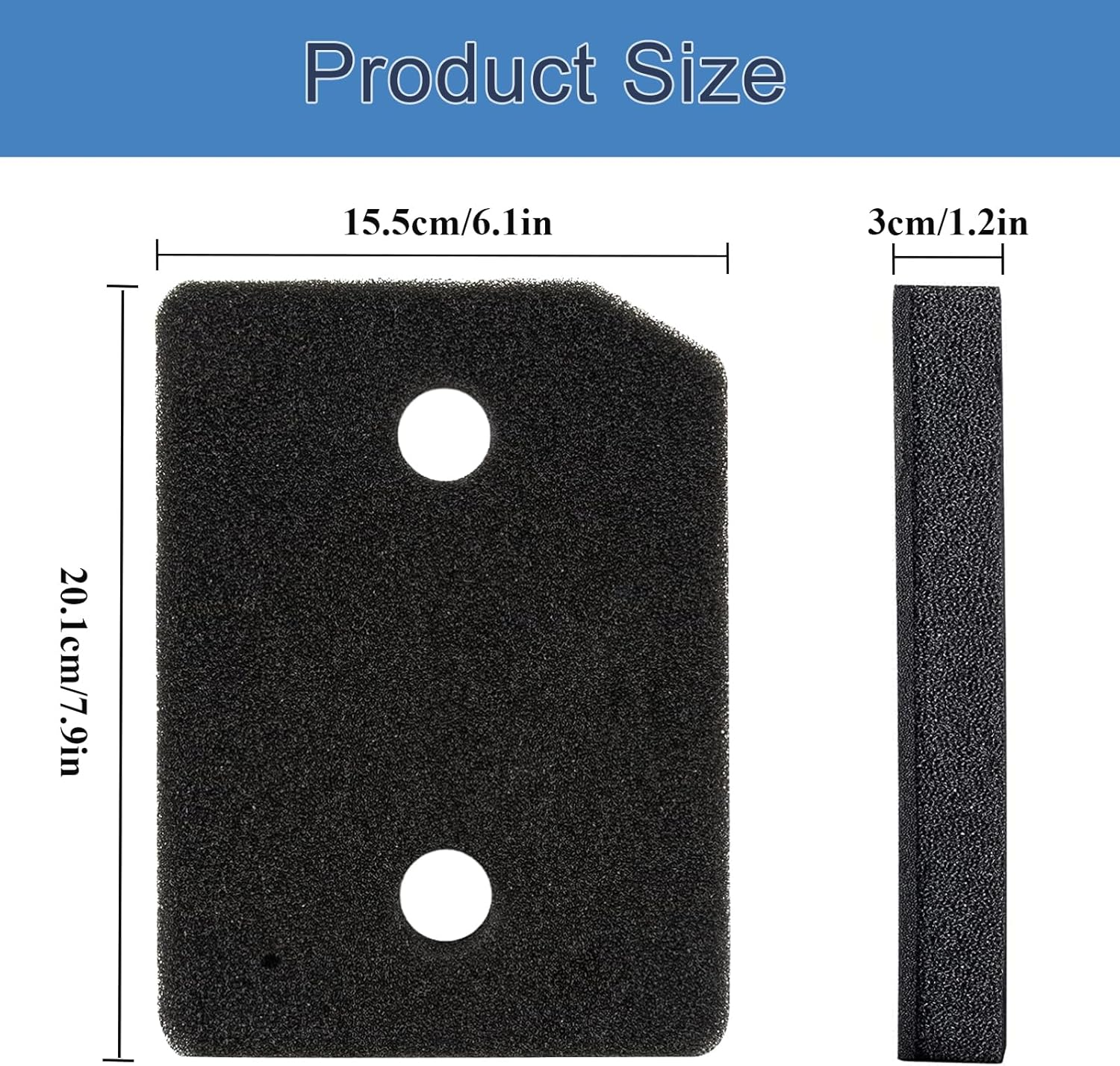 Plinth Filter Replacement for Miele T1 Dryer - 9164761 Heat Pump Tumble Dryer, Toe-Kick Lint Foam Filter Replacement for Miele T1 Dryer