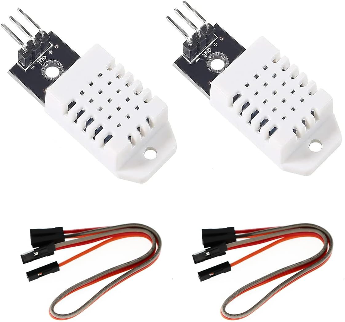 2PCS DHT22 Single Bus Digital Temperature and Humidity Sensor AM2302 Module Electronic Building Block Compatible with Arduno image number 2