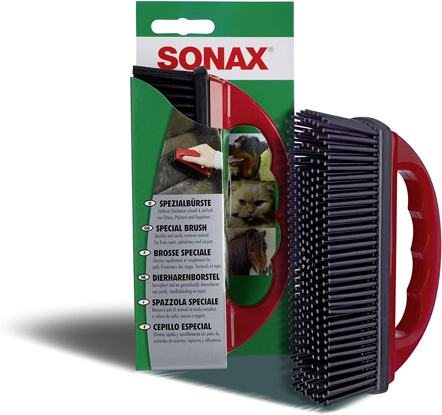 SONAX Car Pet Hair Remover Brush image number 2