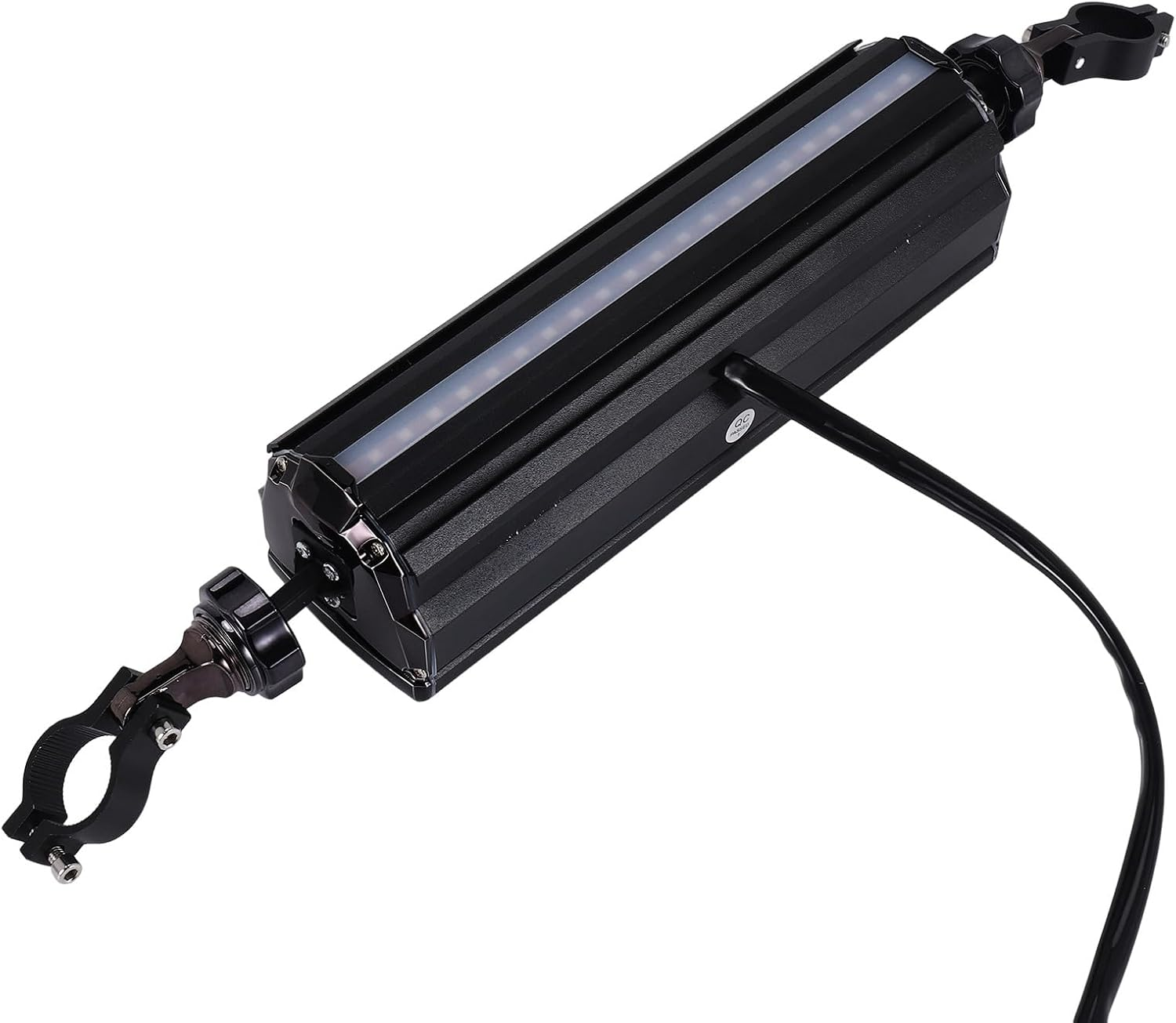 Utopially Motorcycle Stereo Speakers MP3 Music Player Bluetooth Player with Usb,Aux-In,Fm Radio for 7/8-1.25 Inch Handlebar Motor Scooter Bike ATV UTV image number 2