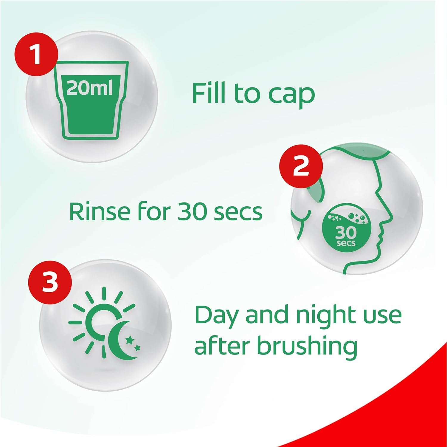 Colgate Plax Antibacterial Mouthwash 1L, Alcohol Free, Freshmint, Bad Breath Control image number 4