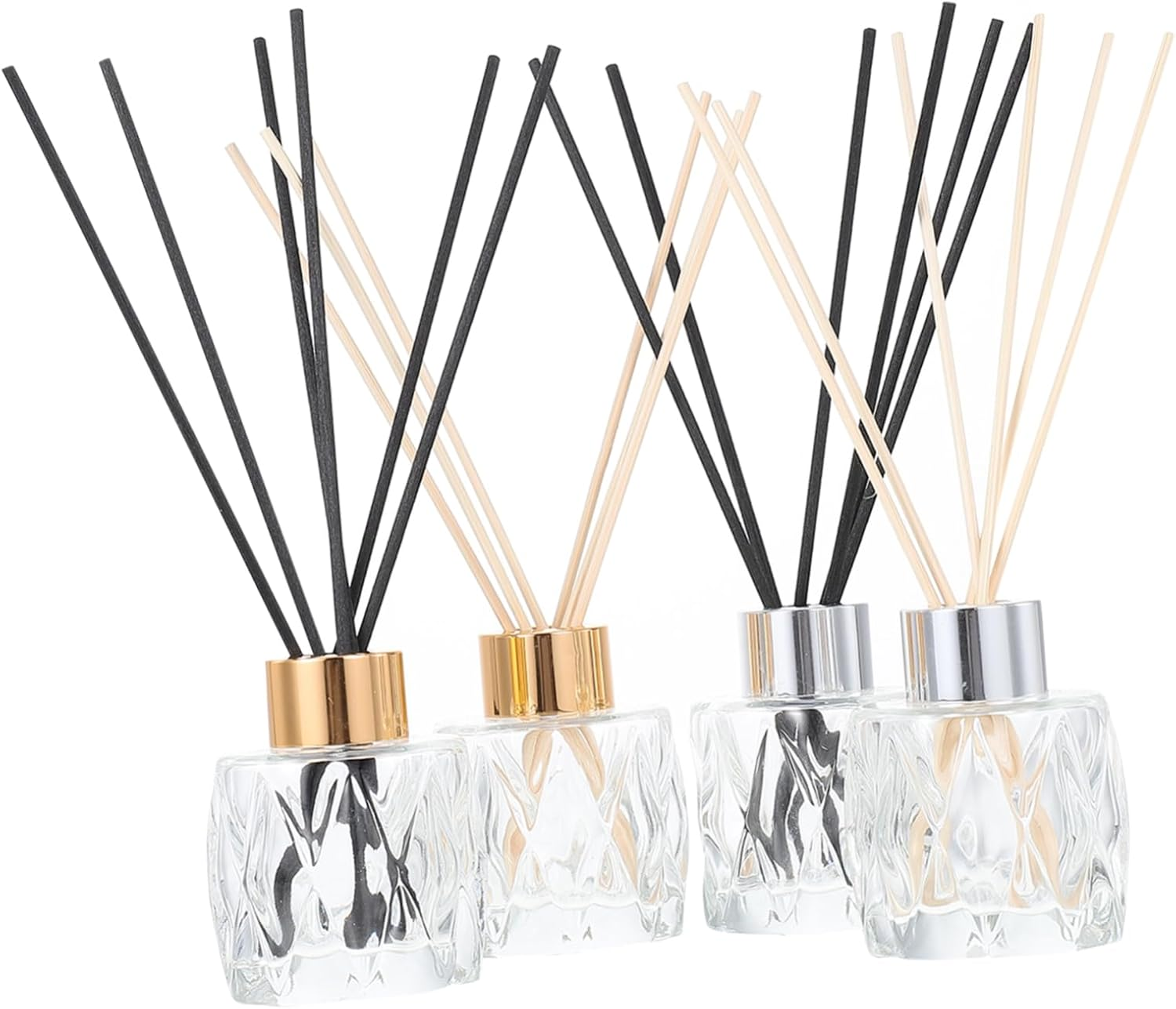 GARVALON Versatile Aromatherapy Containers Diffuser Bottles Elegant Glass Fragrance Release Jars For image number 6