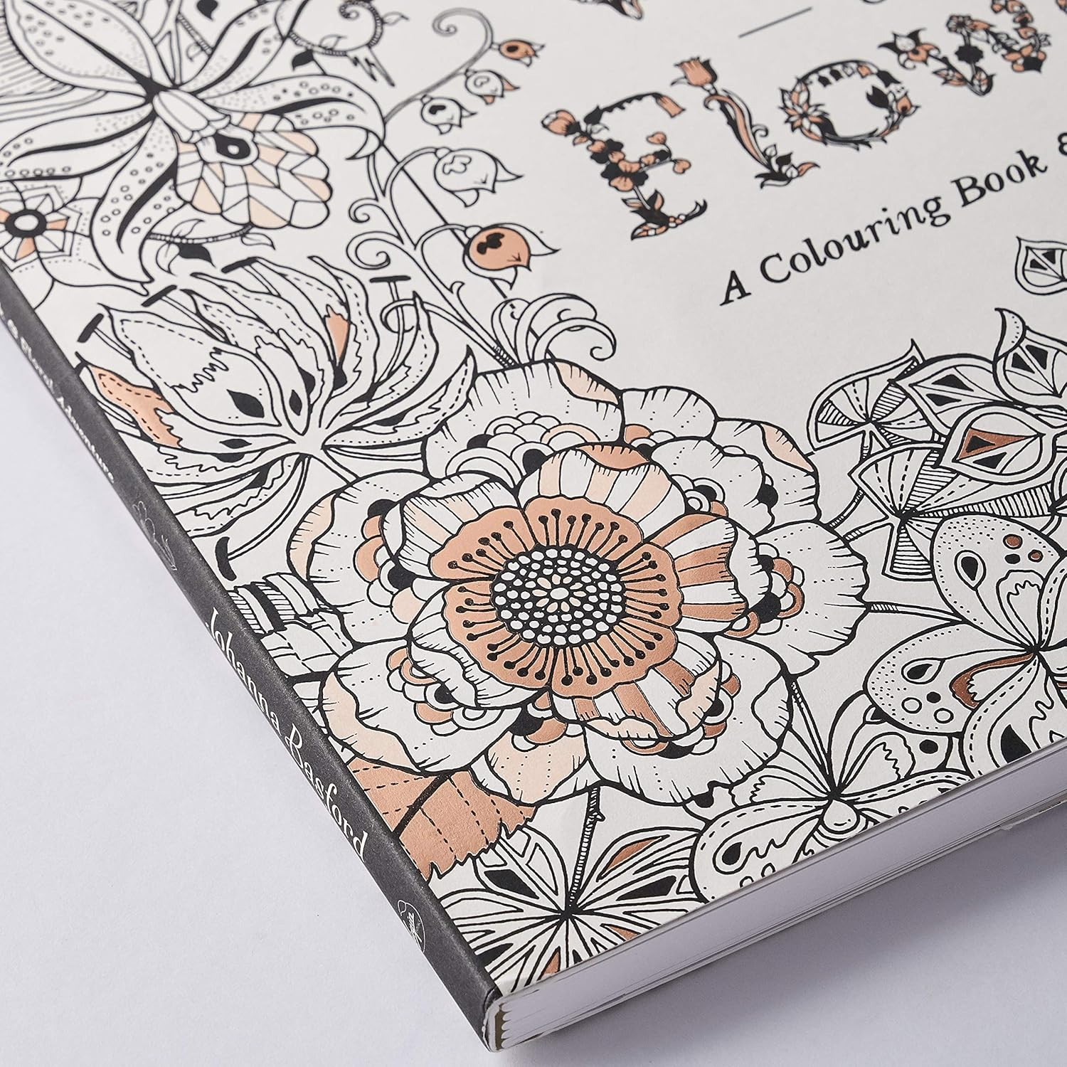 World of Flowers: a Colouring Book and Floral Adventure image number 6