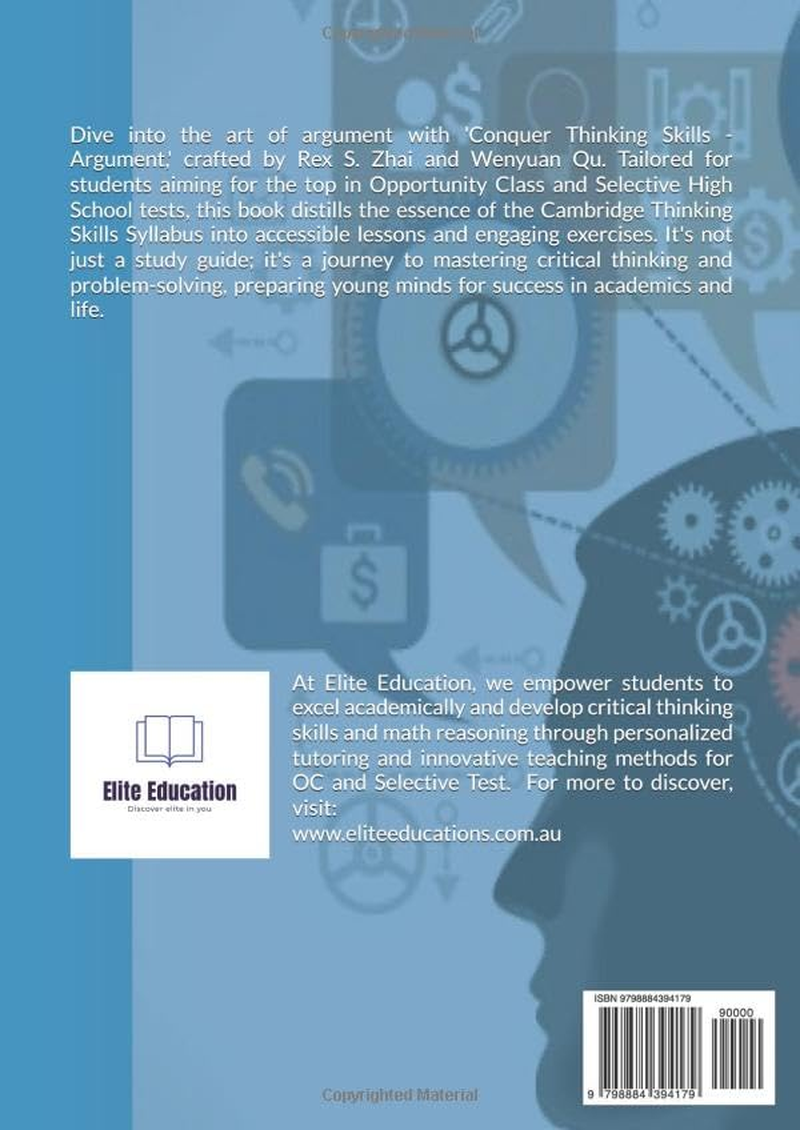 CONQUER THINKING SKILLS: ARGUMENT