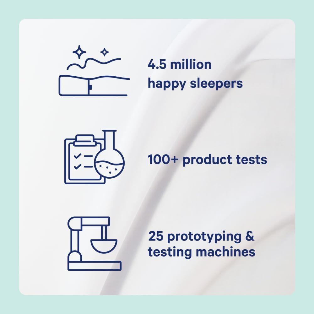 Casper Sleep Hybrid Pillow, King, White image number 2