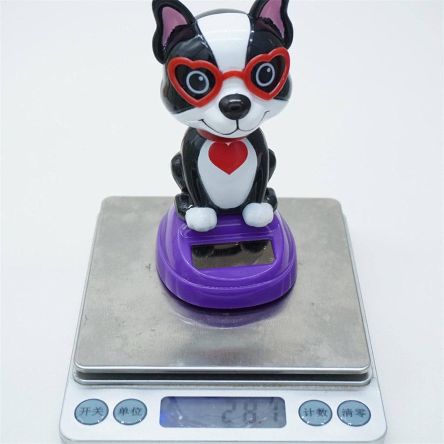 Solar Dance Animals - Dashboard Cute Decorations, Fun Inspirational Figures | Cute Dashboard Decoration, Valentine'S Day Desktop Ornaments | Bobblehead Dancer Figures for Window Car Dashboard image number 6