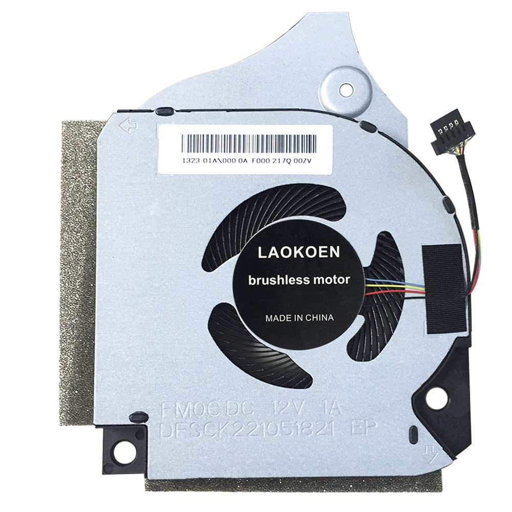 New Replacement Cooling Fans for Dell G7-7590 G7-7790 G5 5590 G7 7590 7790 P82F G5-5590 Laptop Fan DC 12V 1A FM0C DFSCK221051821 FM0B DFSCK221151811 (4-Pin 4-Wire),(Not Fit for G5-5590 5V 0.5A Fan) image number 4