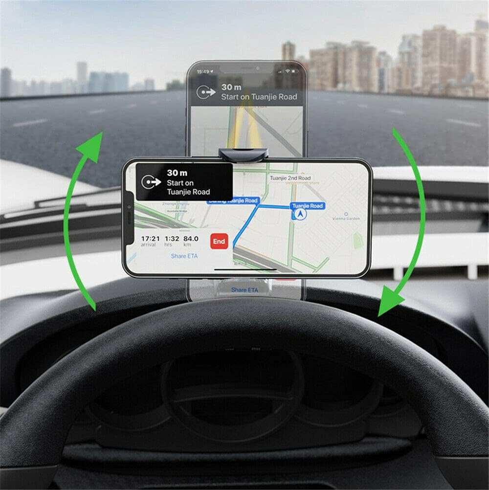 Universal 360&deg; Dashboard Car Holder Mount for Smart Phones Phone GPS Cradle image number 6