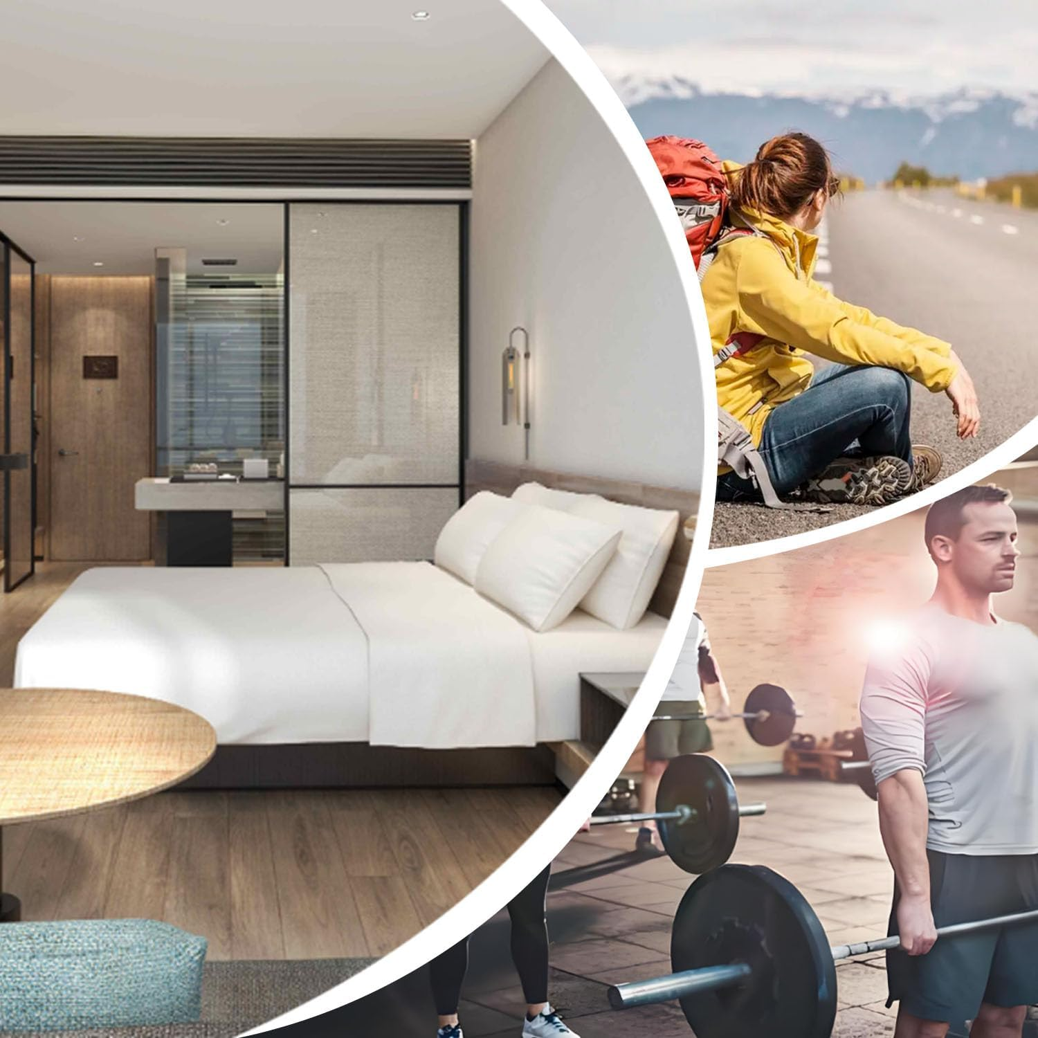 Travel Bottles for Toiletries, 5 Pack Travel Size Containers Silicone Travel Bottles Set with Clear Zipper Toiletry Bag, Leakproof Refillable Squeeze Travel Containers for Shampoo (Pink) image number 4