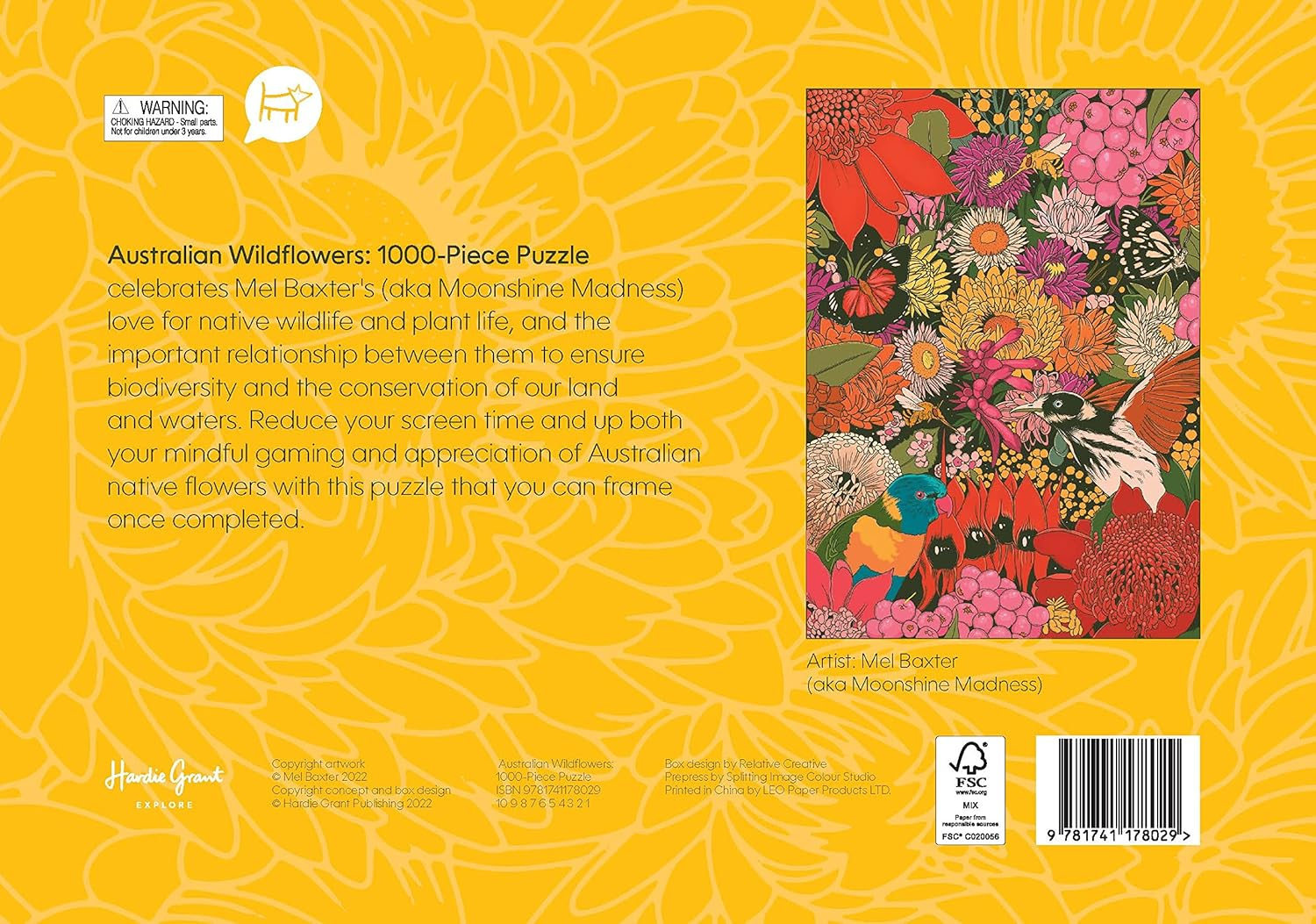 Australian Wildflowers: 1000-Piece Puzzle image number 1