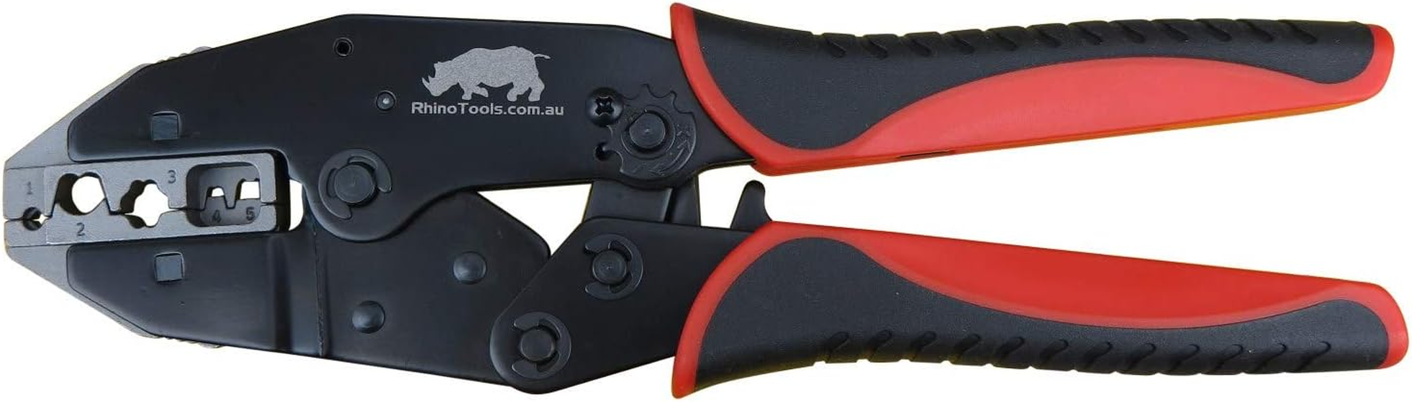 Automotive Cable Crimping Kit - 5 Die Quick Change Ratchet Crimper Includes Ignition Lead Die image number 6