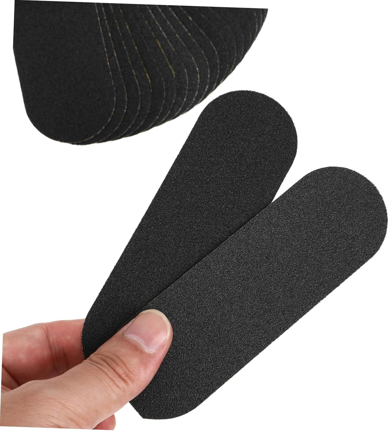 Vaguelly 40Pcs Gentle Foot File Sandpaper Callus Remover Pedicure Tool Portable Foot Planer image number 2