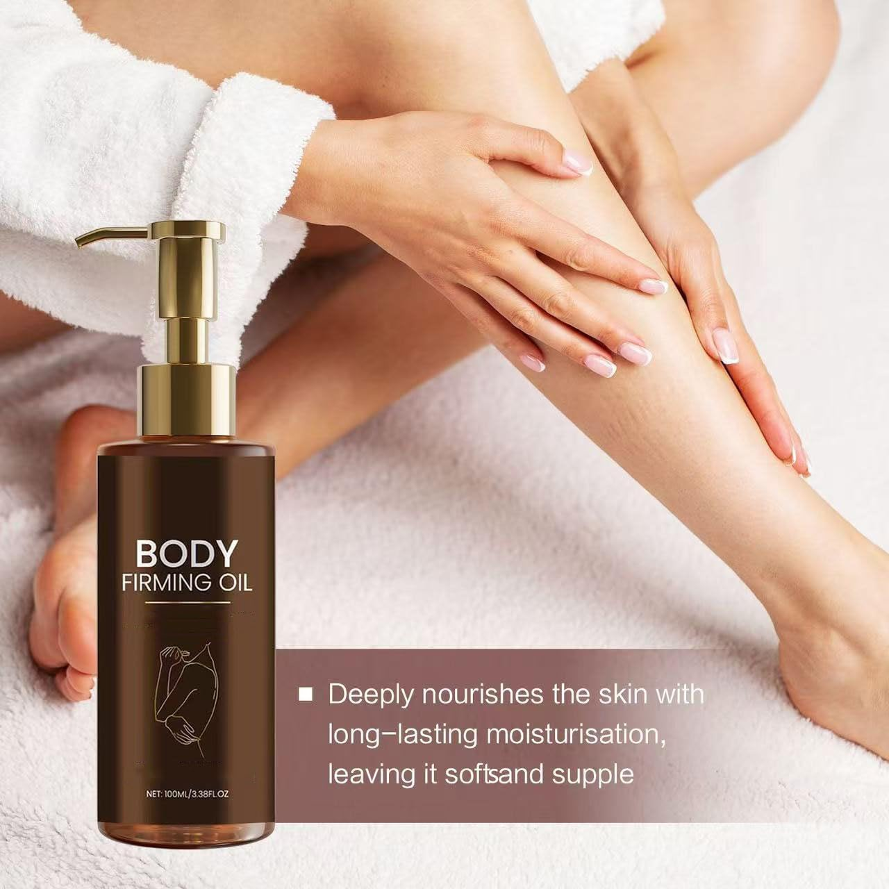 Magic-Body Firming Body Oil, Body Oil Skin Tightening, Hydrating and Firming Skin for Full Body Uses, Nourishes Skin, Reduces Fine Lines, Improves Elasticity (3PCS) image number 5