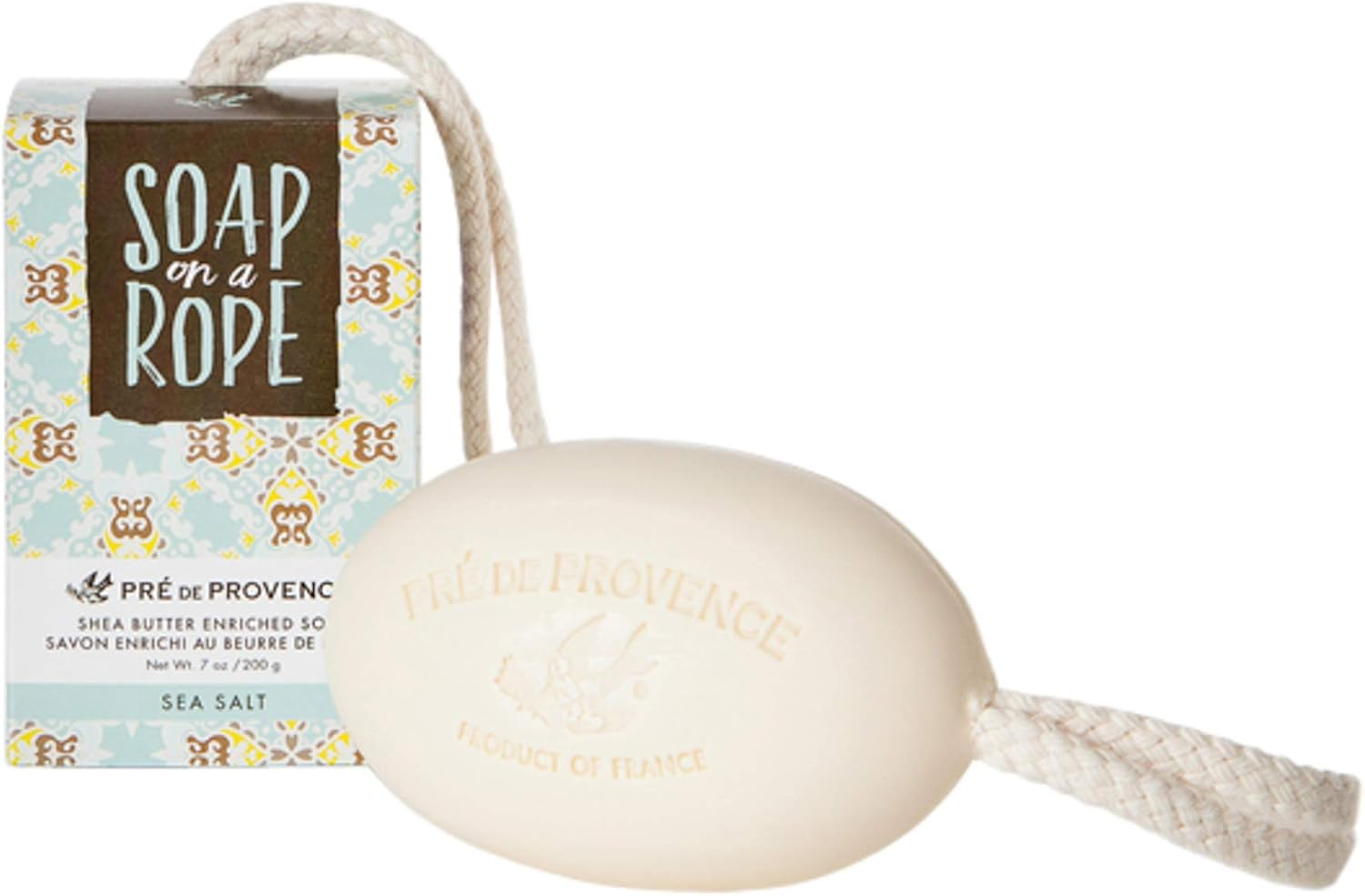 Pre De Provence Soap on a Rope, 200 Gram Sage