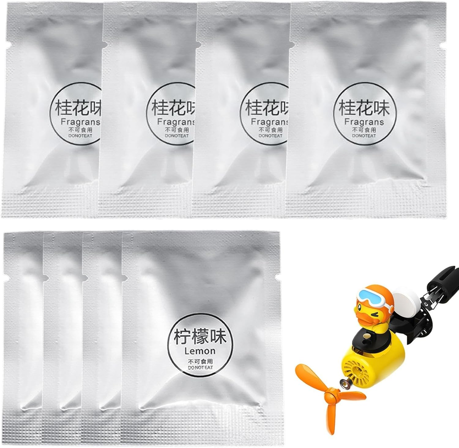 Air Freshener Tablets for - Car Air Freshener Car Fragrance Refill,8X Automotive Air Fresheners, Fragrance Tablets Aromatherapy Tablets, Car Interior Accessories