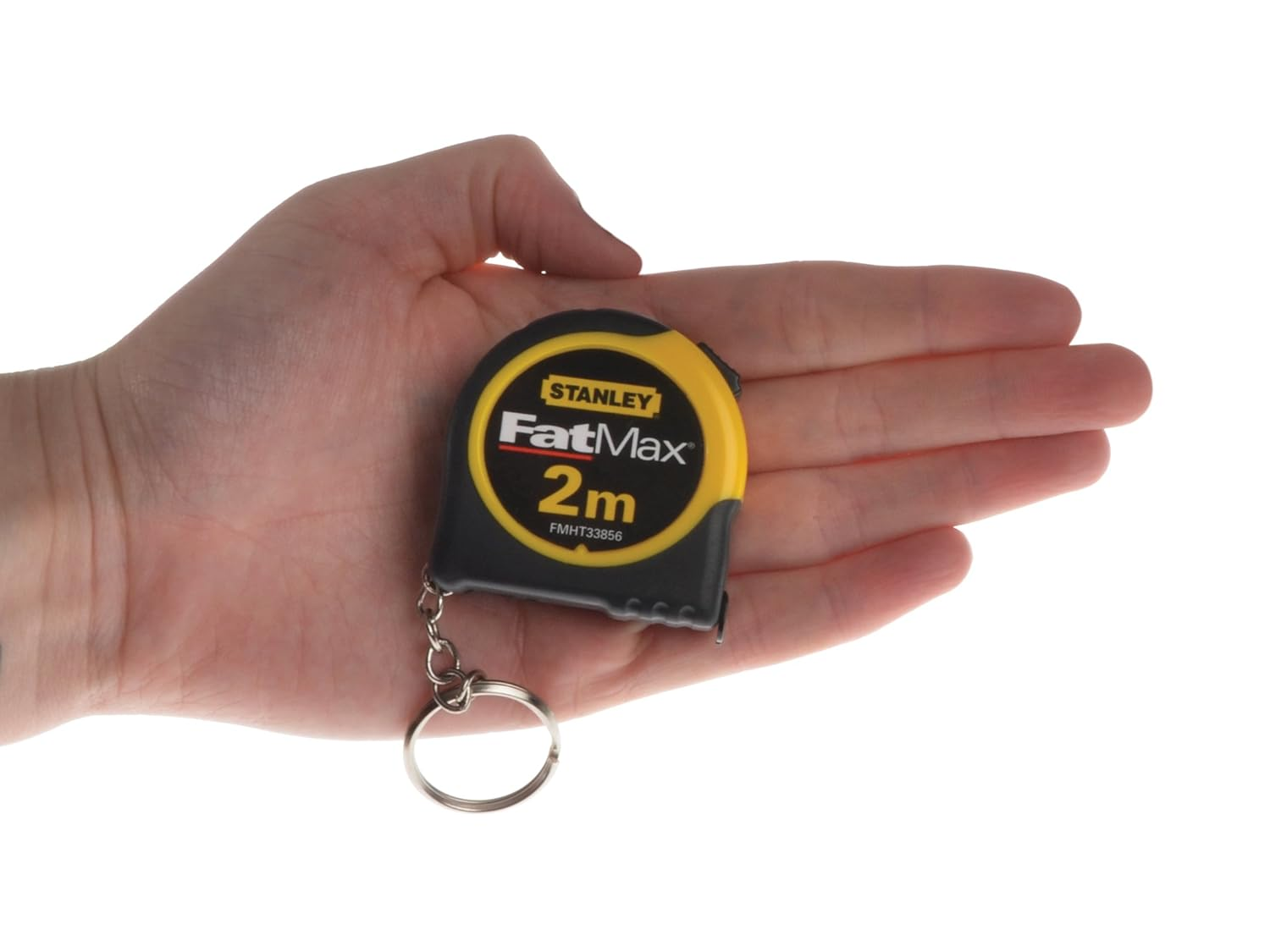 STANLEY FATMAX 2M (13Mm Wide) Keychain Tape Measure image number 1
