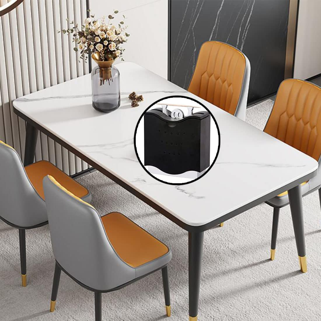 Toothpick Holder,Toothpick Dispenser,Suitable Length 6.5 Cm Toothpicks,Very Fun a Talking Piece at the Table Definitely image number 2