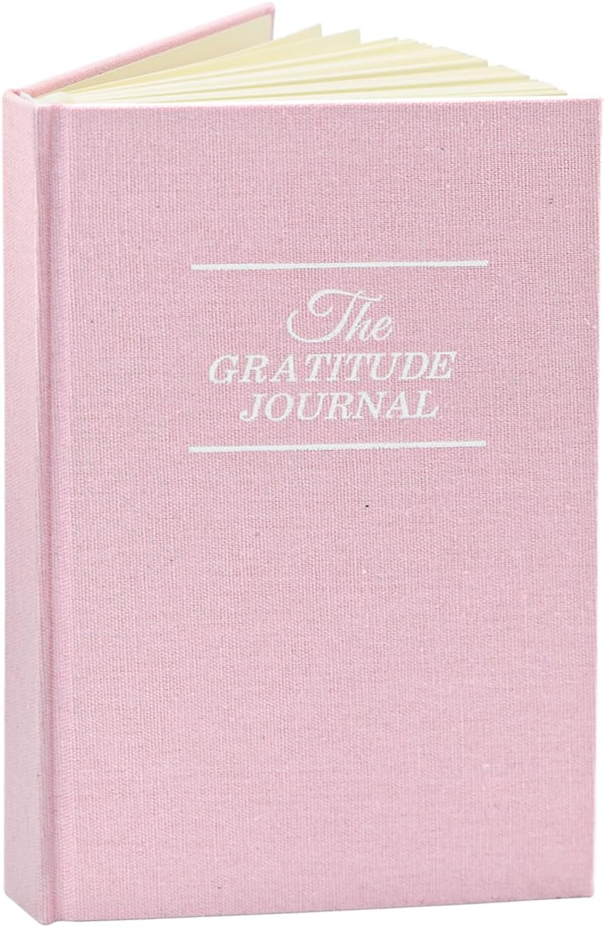 VANRA Gratitude Journal for Women Men, Undated Daily Journal Planner for Manifestation Guide Life Affirmation, Hardcover Self-Care Positivity Journal (Pink) image number 3
