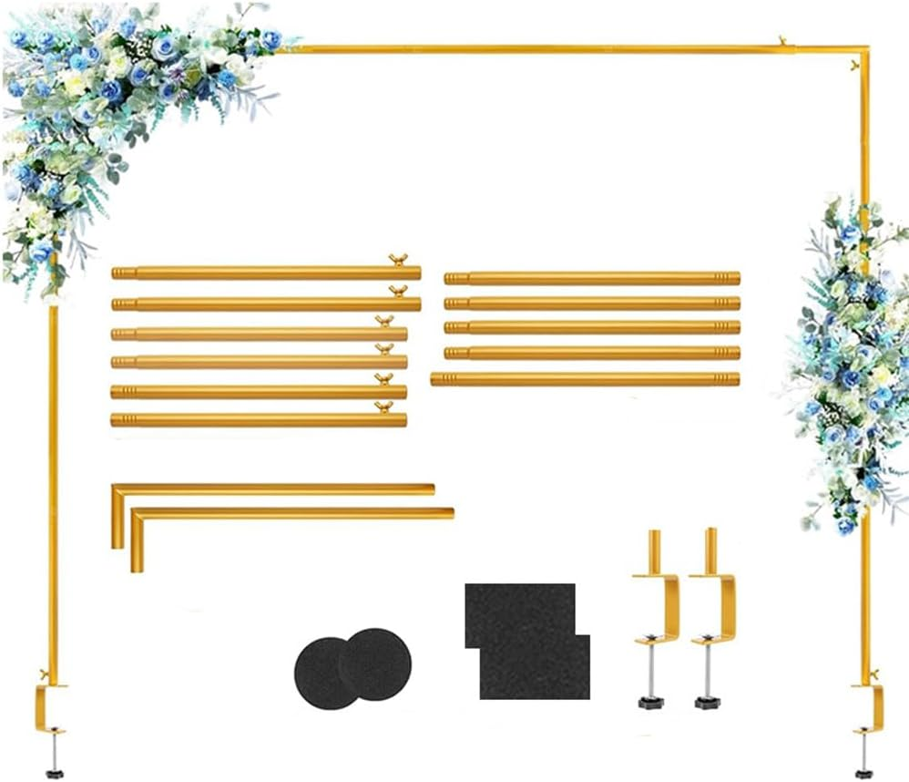 Table Pole Stand,Adjustable Tabletop Stands,Balloon Decor Frame, Metal Decorating Hanging Rod ,Wedding Decoration Frame,Party Backdrop Holder, for Wedding, Birthday, Anniversary Decoration image number 1