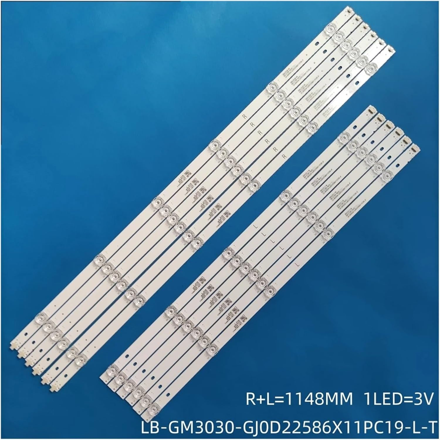 TV Lamp LED Backlight Strip for P.-Hi Lips 58" TV LB-GM3030-GJ0D22586X11PC19-L-T 58PUS7855/12 58PUF7695/T3 58PUS7805/12 58PUS7304