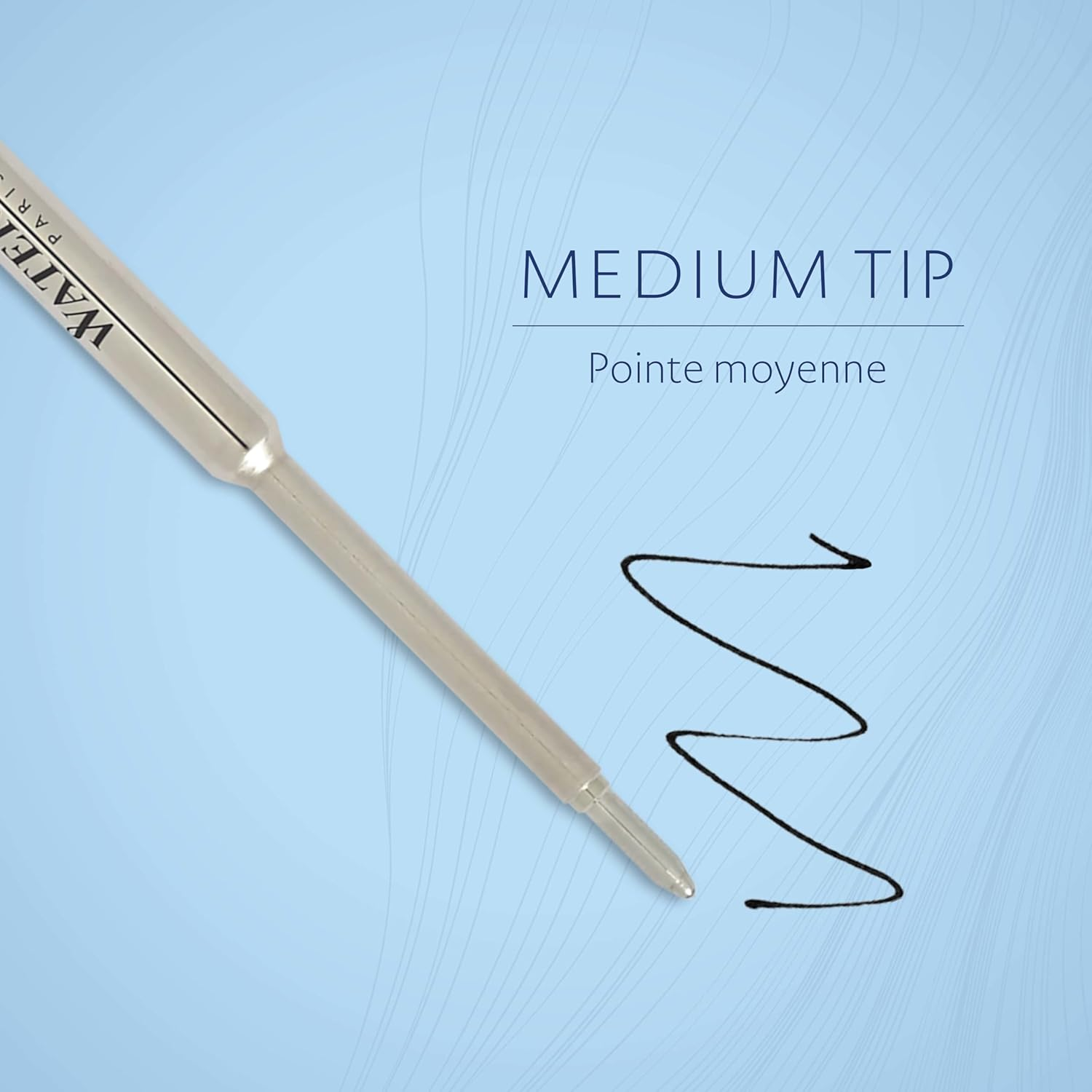 Waterman Black Medium Ballpoint Refill image number 5