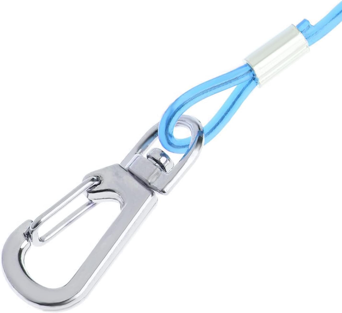 Andiker Parrot Flying Rope 5 Meters Parrot Anklet Outdoor Flight Training Elastic Rope Training anti Bite for Agapornis Fischeri Cockatiels image number 2