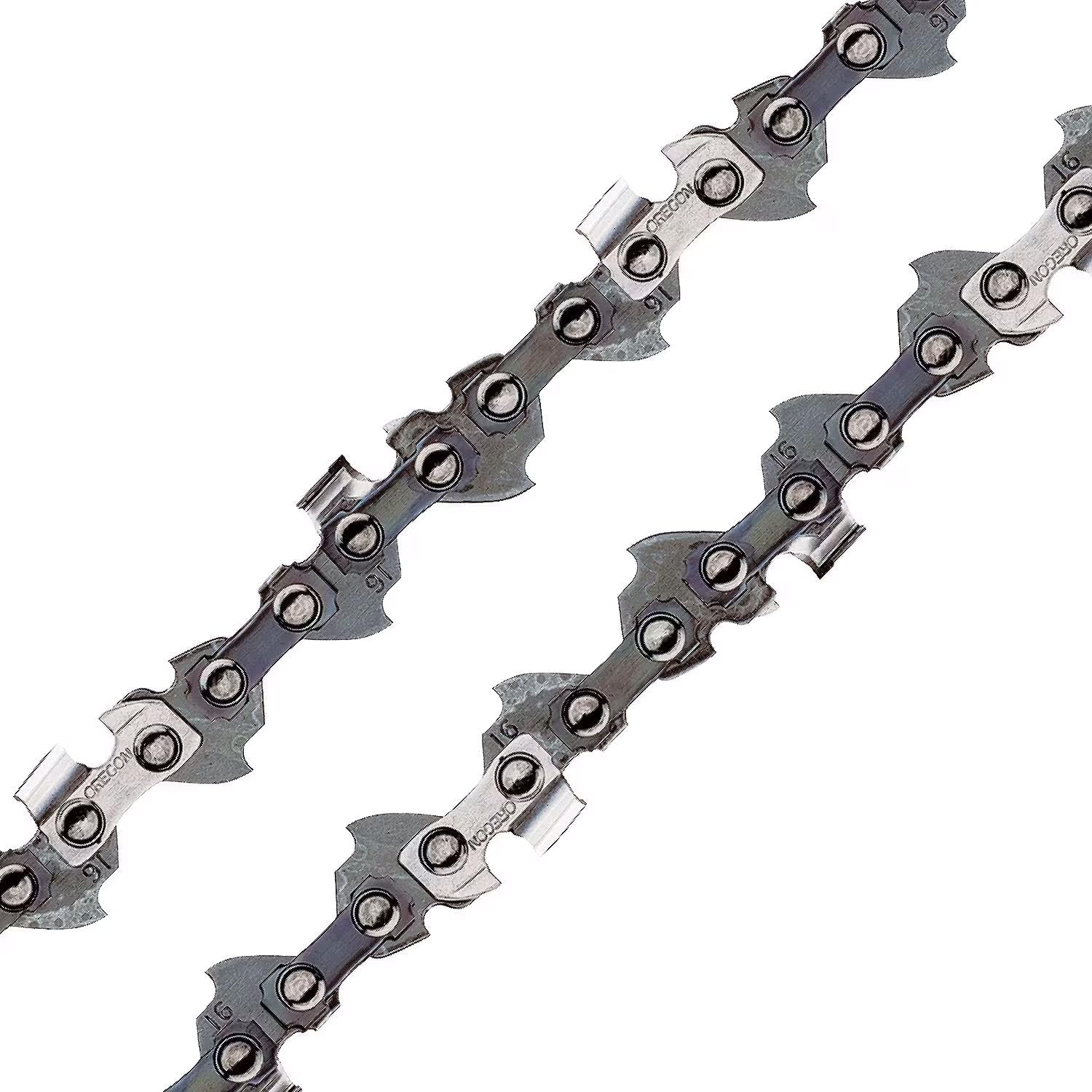 Oregon Chainsaw Chains, T62 3/8" Low Profile Pitch, .050" (1.3 Mm) Gauge VXL Semi Chisel Replacement Chainsaw Chains for 18-Inch Bar, 62 Drive Links, Fits Husqvarna, Craftsman (T62X3), Gray, 3-Pack image number 6