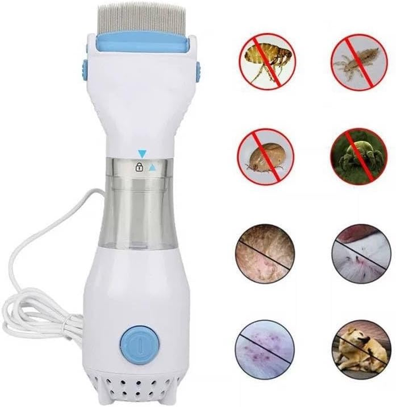 Electronic Head Lice Remover Head Lice Comb Out Performs Other Head Lice Combs and Lice Shampoo Removes Lice and Eggs image number 5