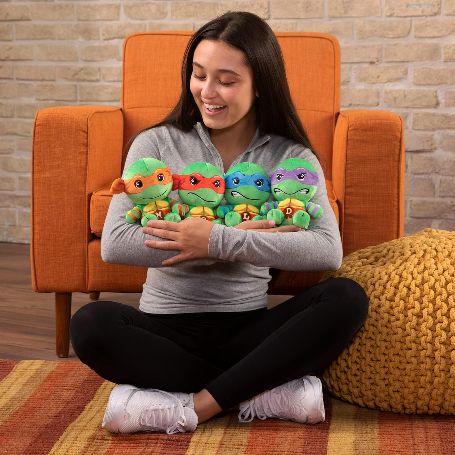 TMNT Raphael Junior Mocchi Mocchi Plush,Green