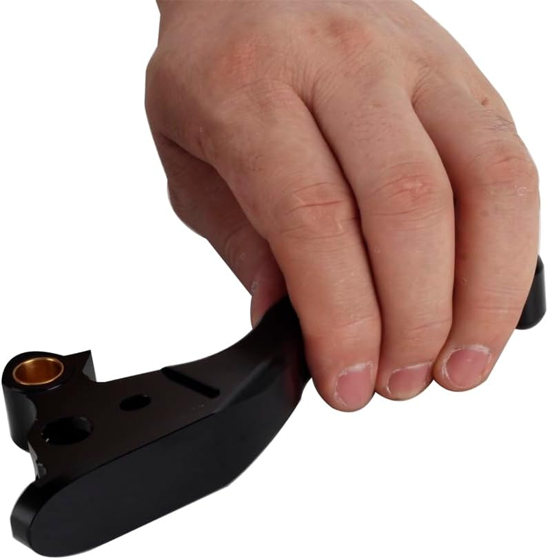 3 Finger 5.9" CNC Shorty Hand Control Lever Kit Brake Clutch Levers Fit for Harley Softail Low Rider S Sport Glide Standard Street Bob 2015-2024 image number 5