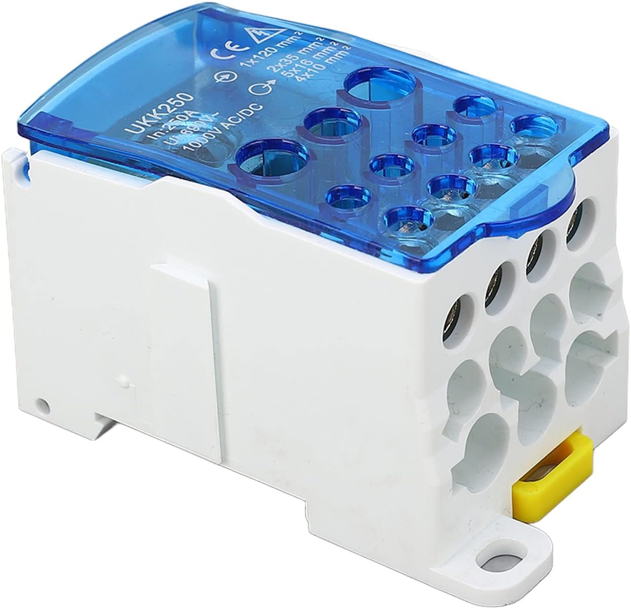 Hyuduo Terminal Block Distribution Box Connector in Mystical Brass/Delayer for the Kitchen Bathroom at Home (Blue) image number 3