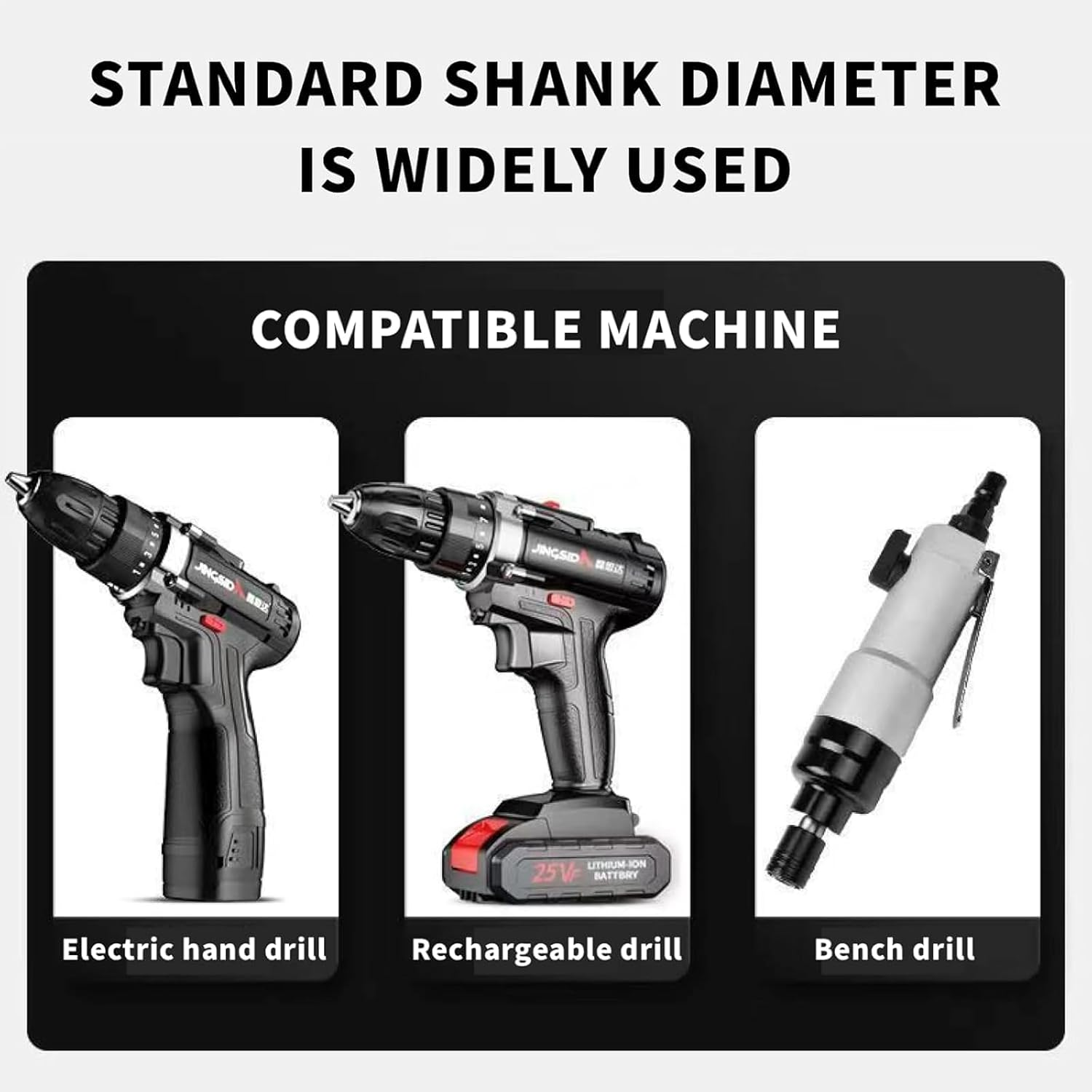 Rhoyee 105&deg; Right Angle Drill Adapter &ndash; 1/4" Hex Shank, Magnetic Quick-Change Bit Holder &ndash; Power Screwdriver & Drill Extension for Tight Corners, Hard-To-Reach Areas, DIY & Professional Use image number 4