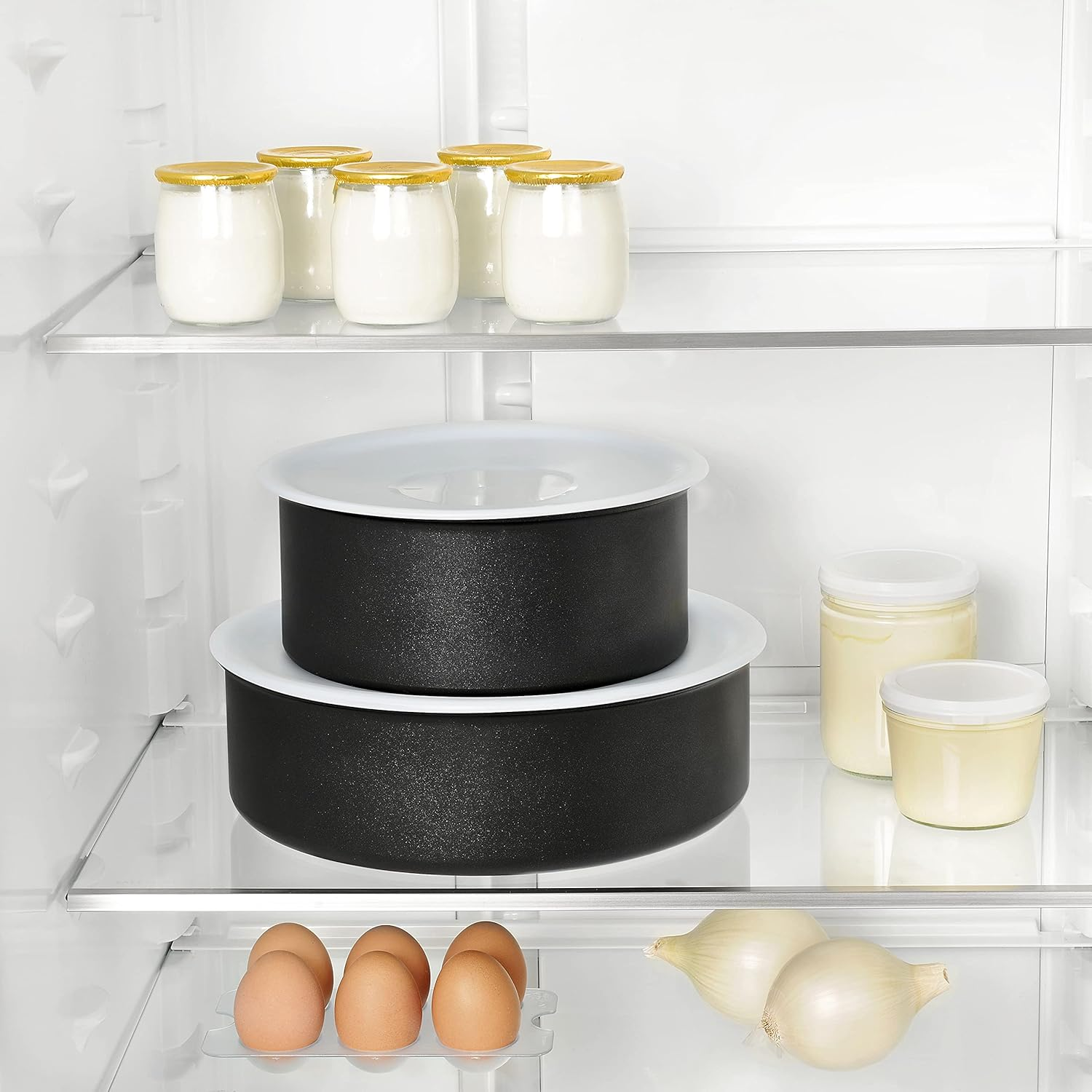 Tefal Ingenio Accessory - Set of 3 Plastic Lids, L9019222 image number 6