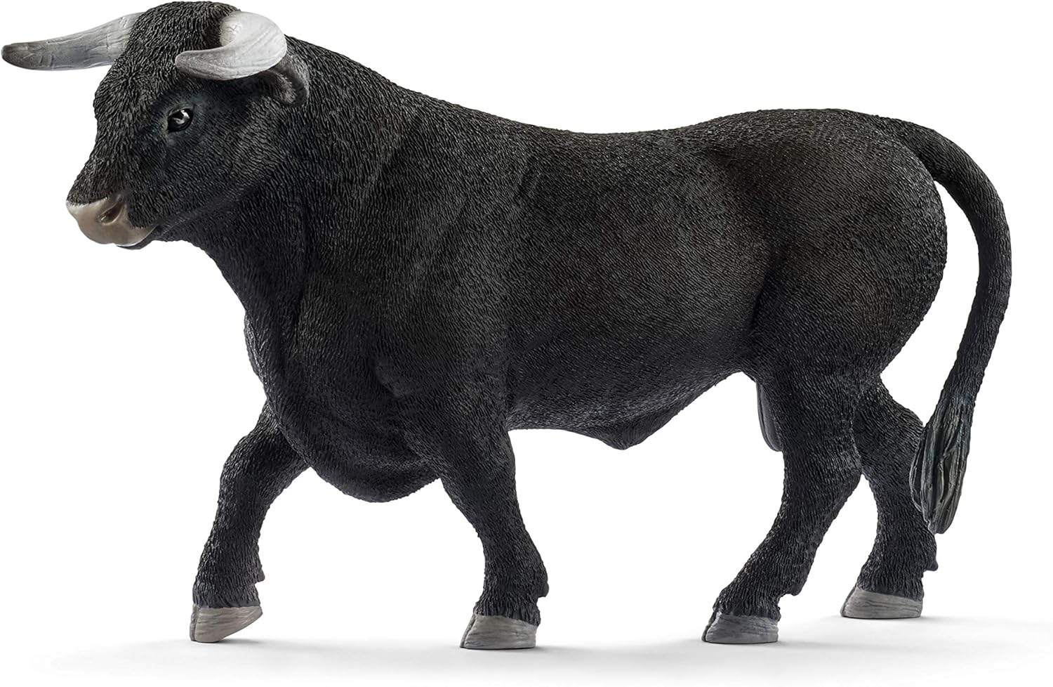 Schleich Farm World, Animal Toys for Boys and Girls 3 and Above, Black Bull Cow Toy Figurine, Ages 3+ image number 2