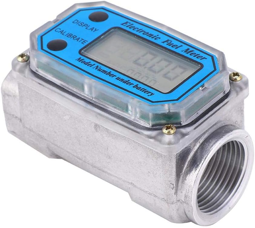 Fuel Flow Meter Digital Turbine Flow Meter Turbine Flow Meter Turbine Flow Meter Flow Meter(Blue LLW-25) image number 4