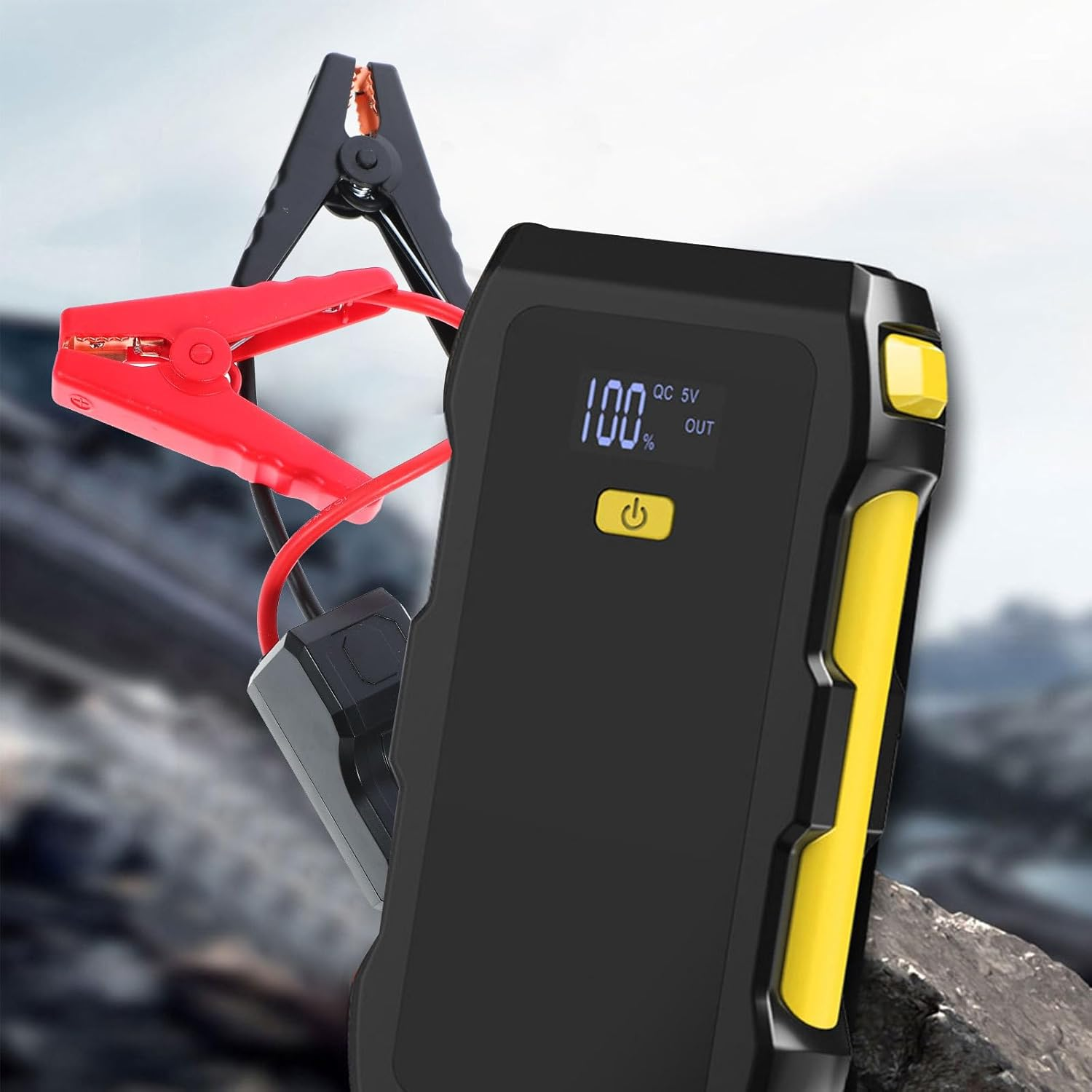 Gatuida Jump Starter Cable Replacement Jumper Cable Clamp 10Mm Battery Clamp for Car image number 4