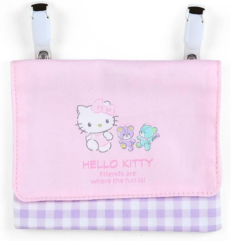 Sanrio 989258 Sanrio Pocket Pouch, Hello Kitty, Hello Kitty, 4.3 X 5.5 X 1.2 Inches (11 X 14 X 3 Cm), Pocket Pouch, Character image number 5