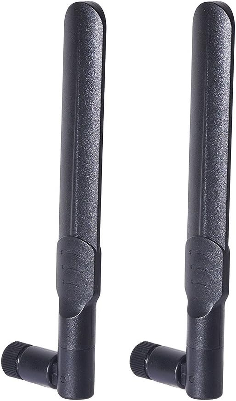 Bingfu Dual Band Wifi 2.4Ghz 5Ghz 5.8Ghz 8Dbi SMA Male Antenna (2-Pack) for Wireless Vedio Security IP Camera Recorder Surveillance Recorder Truck Trailer Rear View Backup Camera Reversing Monitor image number 4