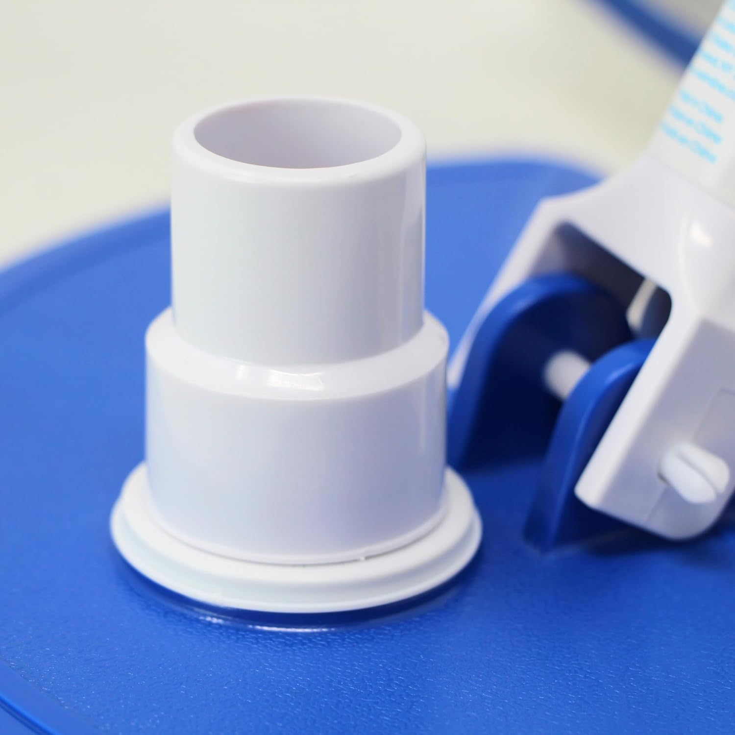 SWIMLINE HYDROTOOLS Manual Pool Vacuum Head Attachment for Inground & above Ground Pools |Weighted Swimming Pool Vac Head Half Moon W/Bristles| Swivel Hose 1-1/4 or 1-1/2&rsquo;&rsquo;| Clean Debris Corners image number 4