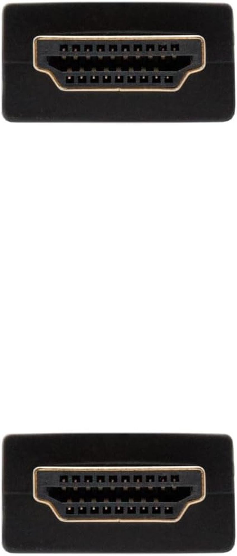 High Speed HDMI V2.0 Cable Supports 4K@60Hz Resolution and Transfer Rate up to 18Gbps Black 0.5M Length Ideal for Connecting Media Devices image number 2